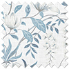 Laura Ashley Parterre, Off White/Seaspray - Twist&Fit Roman Blind